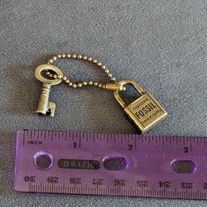 Authentic Fossil Purse Charm Fossil Bag Charm